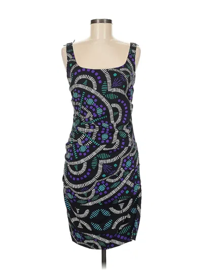 Pre-owned Nicole Miller Cocktail Dress In Blue