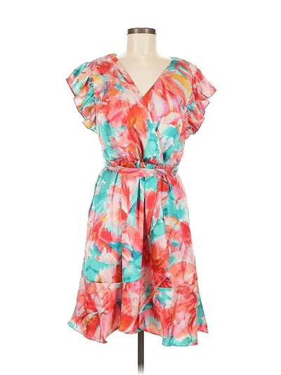 Pre-owned Nicole Miller Cocktail Dress In Blue