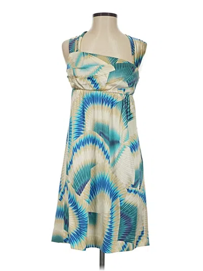 Pre-owned Nicole Miller Cocktail Dress In Blue