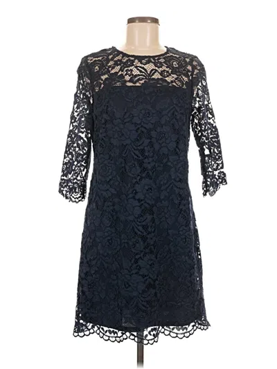Pre-owned Nicole Miller Cocktail Dress In Blue