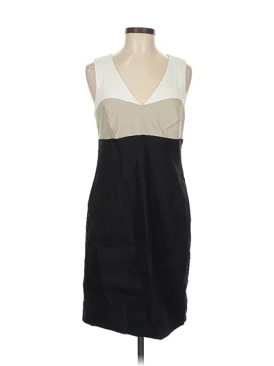 Pre-owned Nicole Miller Cocktail Dress In Gray
