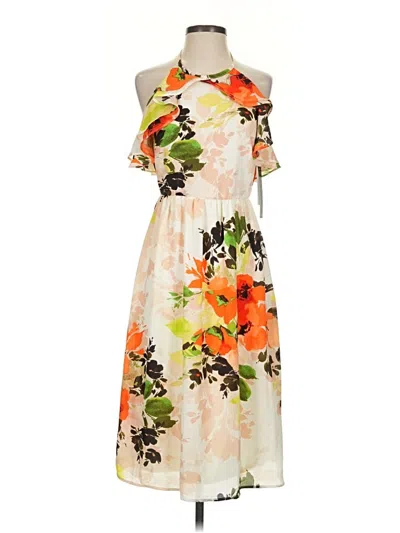 Nicole Miller Cocktail Dress In Ivory