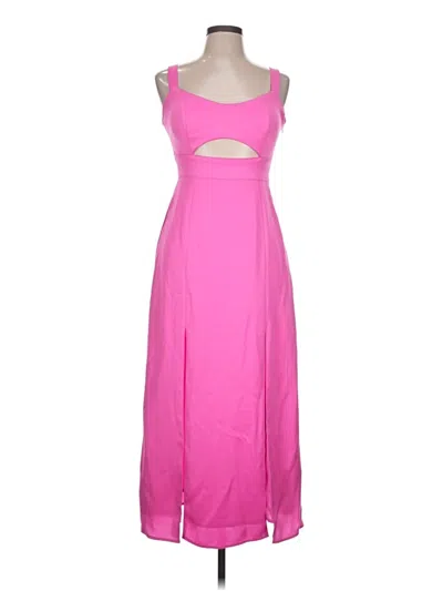 Pre-owned Nicole Miller Cocktail Dress In Pink