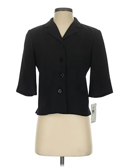 Nicole Miller Collection Blazer Jacket In Black