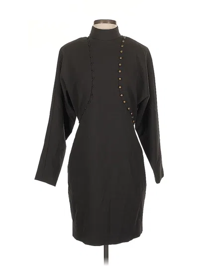 Pre-owned Nicole Miller Collection Casual Dress In Black