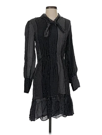 Pre-owned Nicole Miller Collection Casual Dress In Black