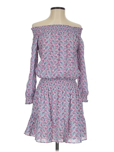 Pre-owned Nicole Miller Collection Casual Dress In Blue