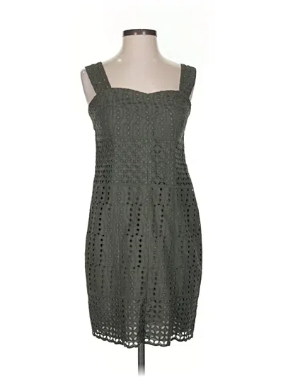 Pre-owned Nicole Miller Collection Casual Dress In Gray
