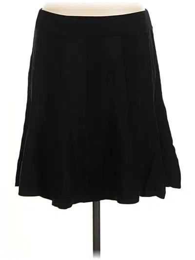 Pre-owned Nicole Miller Collection Casual Skirt In Black