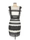 Nicole Miller Collection Cocktail Dress In Black