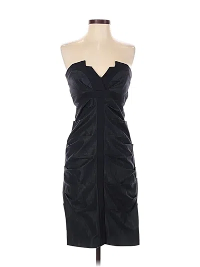 Pre-owned Nicole Miller Collection Cocktail Dress In Black