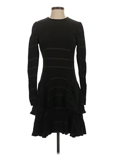 Pre-owned Nicole Miller Collection Cocktail Dress In Black
