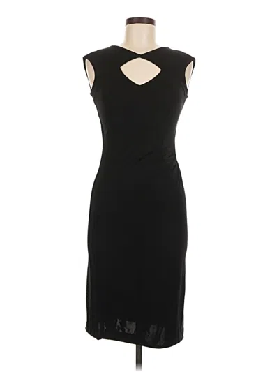 Pre-owned Nicole Miller Collection Cocktail Dress In Black
