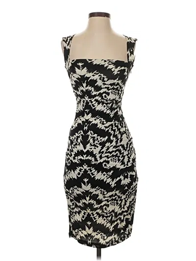 Pre-owned Nicole Miller Collection Cocktail Dress In Black