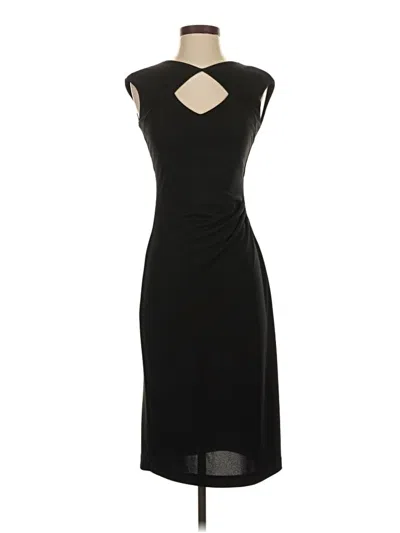 Pre-owned Nicole Miller Collection Cocktail Dress In Black