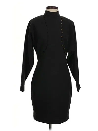 Pre-owned Nicole Miller Collection Cocktail Dress In Black