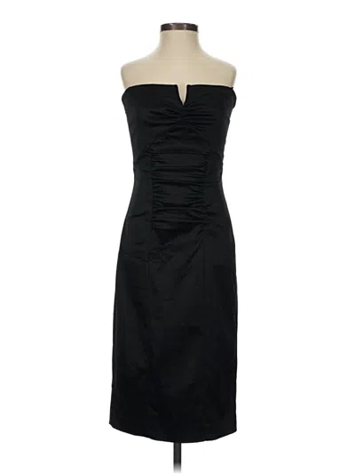 Pre-owned Nicole Miller Collection Cocktail Dress In Black