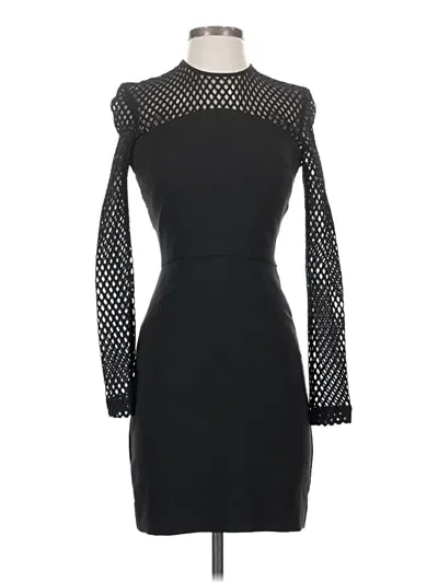 Pre-owned Nicole Miller Collection Cocktail Dress In Black