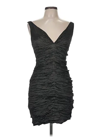 Pre-owned Nicole Miller Collection Cocktail Dress In Black