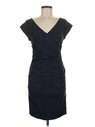 Pre-owned Nicole Miller Collection Cocktail Dress In Blue