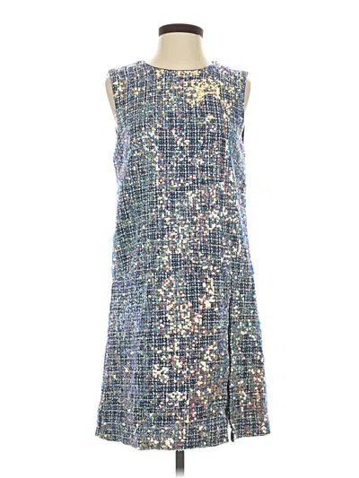 Pre-owned Nicole Miller Collection Cocktail Dress In Blue