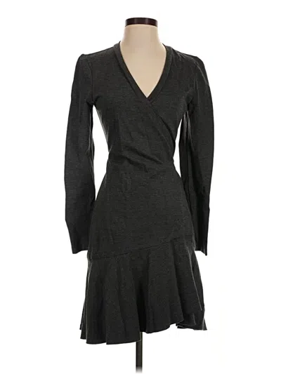 Pre-owned Nicole Miller Collection Cocktail Dress In Gray
