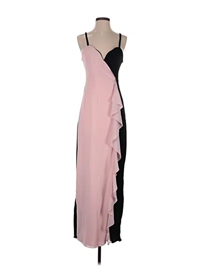 Pre-owned Nicole Miller Collection Cocktail Dress In Pink