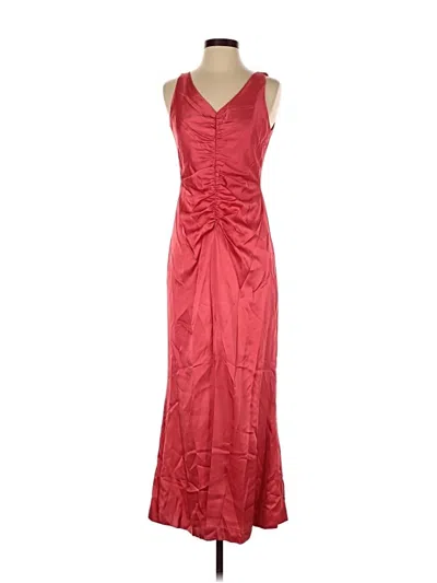 Pre-owned Nicole Miller Collection Cocktail Dress In Red