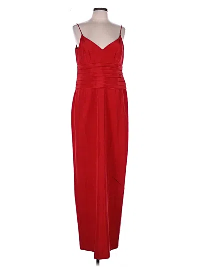 Pre-owned Nicole Miller Collection Cocktail Dress In Red