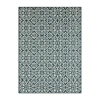 Nicole Miller Country Danica Geometric Outdoor Rectangular Area Rug In Blue