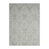 Nicole Miller Country Zoe Damask Outdoor Rectangular Area Rug In Gray