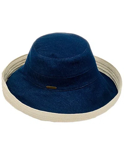 Nicole Miller Cruiser Hat In Blue