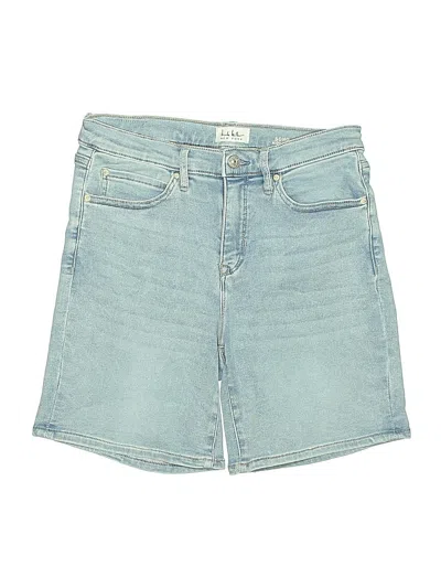 Pre-owned Nicole Miller Denim Shorts In Blue