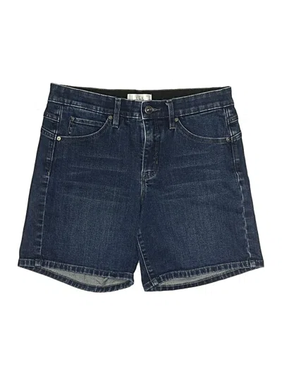 Pre-owned Nicole Miller Denim Shorts In Blue