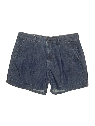 Pre-owned Nicole Miller Denim Shorts In Blue
