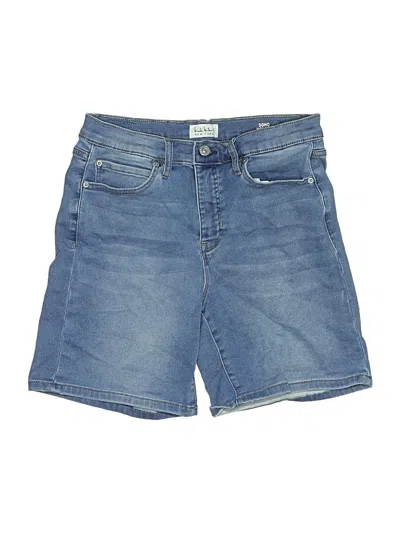 Pre-owned Nicole Miller Denim Shorts In Blue