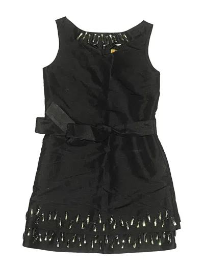 Pre-owned Nicole Miller Kids' Dress In Black