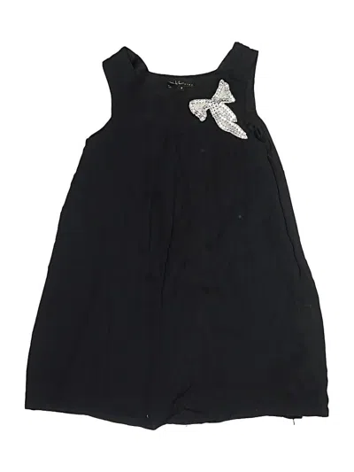 Pre-owned Nicole Miller Kids' Dress In Black