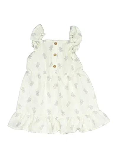 Pre-owned Nicole Miller Kids' Dress In Ivory