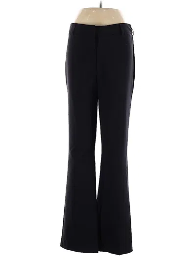 Pre-owned Nicole Miller Dress Pants In Black