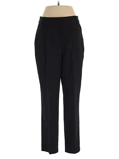 Pre-owned Nicole Miller Dress Pants In Black