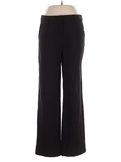 Pre-owned Nicole Miller Dress Pants In Black