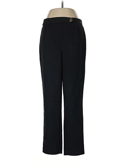 Pre-owned Nicole Miller Dress Pants In Black