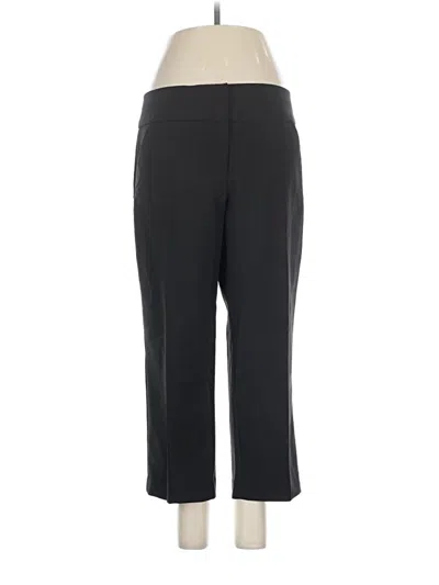 Pre-owned Nicole Miller Dress Pants In Black