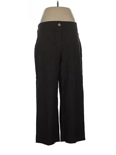 Pre-owned Nicole Miller Dress Pants In Black