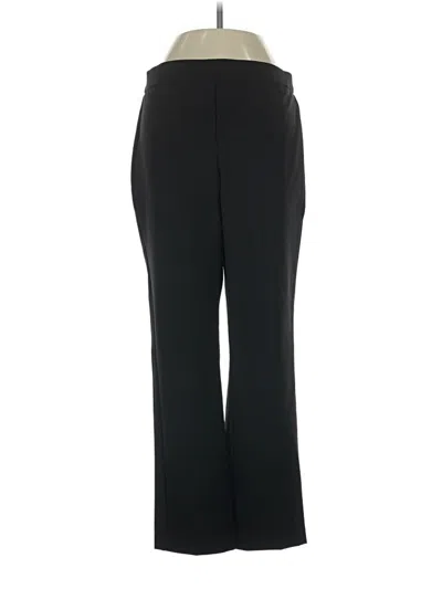 Pre-owned Nicole Miller Dress Pants In Black