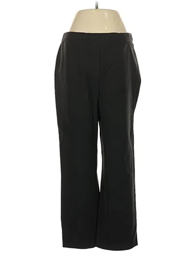 Pre-owned Nicole Miller Dress Pants In Black