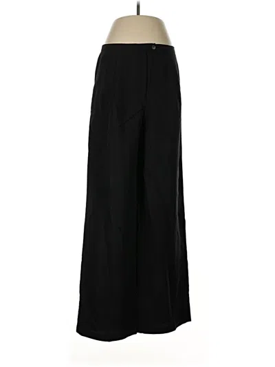 Pre-owned Nicole Miller Dress Pants In Black