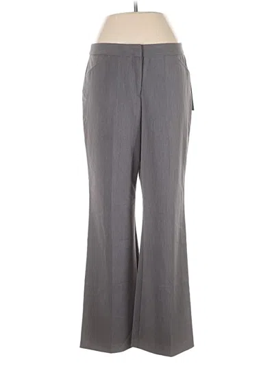 Nicole Miller Dress Pants In Gray