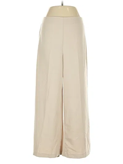 Pre-owned Nicole Miller Dress Pants In Ivory